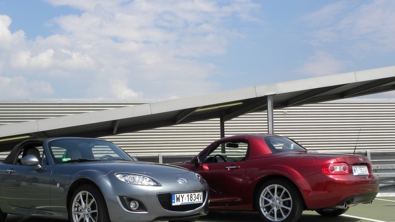 Mazda MX-5 kontra Mazda MX-5 - Radość z jazdy na dwa sposoby