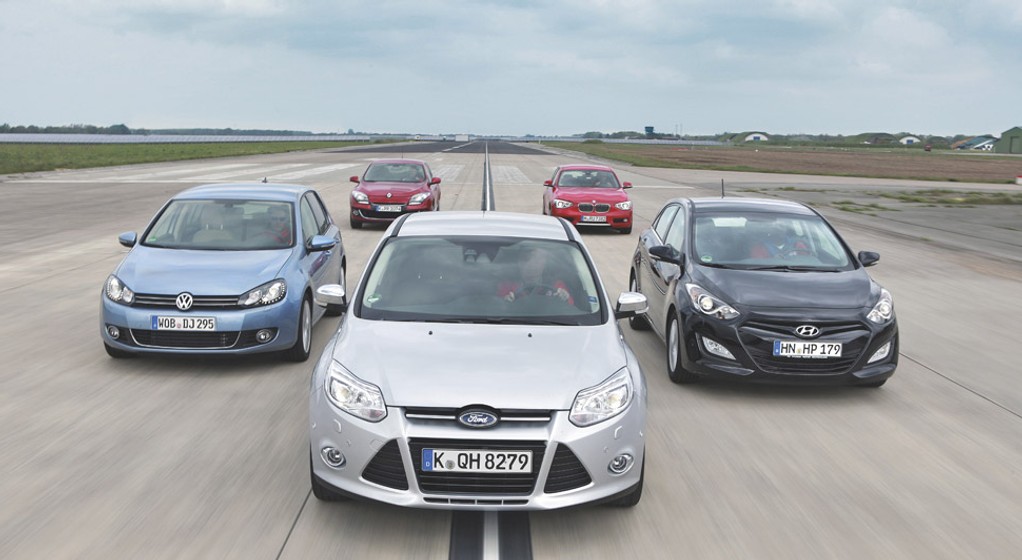 Golf kontra Renault Megane, BMW 116i, Hyundai i30 i Ford Focus: czy Volkswagen nadal jest niepokonany