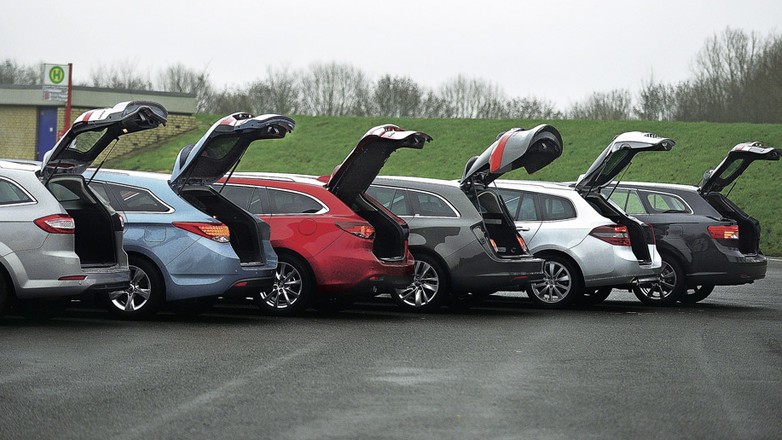 Mazda 6 kontra Hyundai i40, Renault Laguna, Opel Insignia i Ford Mondeo: porównanie pięciu kombi klasy średniej