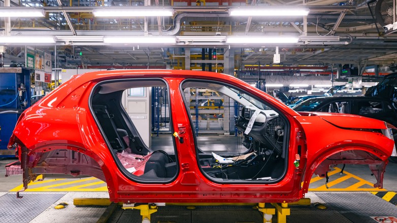 Trzynastomilionowy samochód w fabryce w Tychach