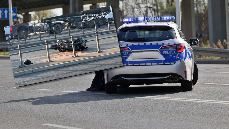 Wypadek na motocyklisty