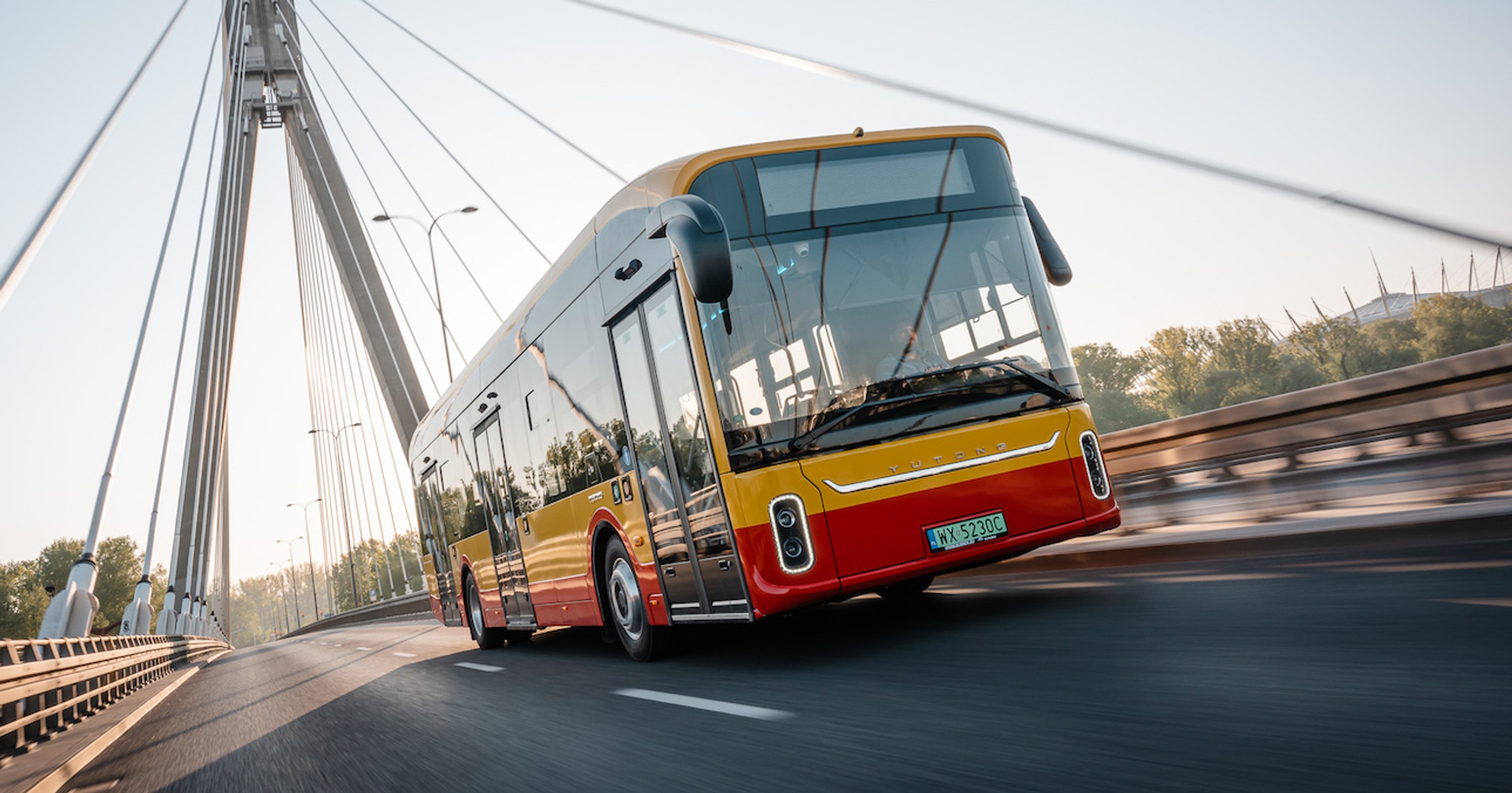 Autobus Yutong U12 na testach w Warszawie