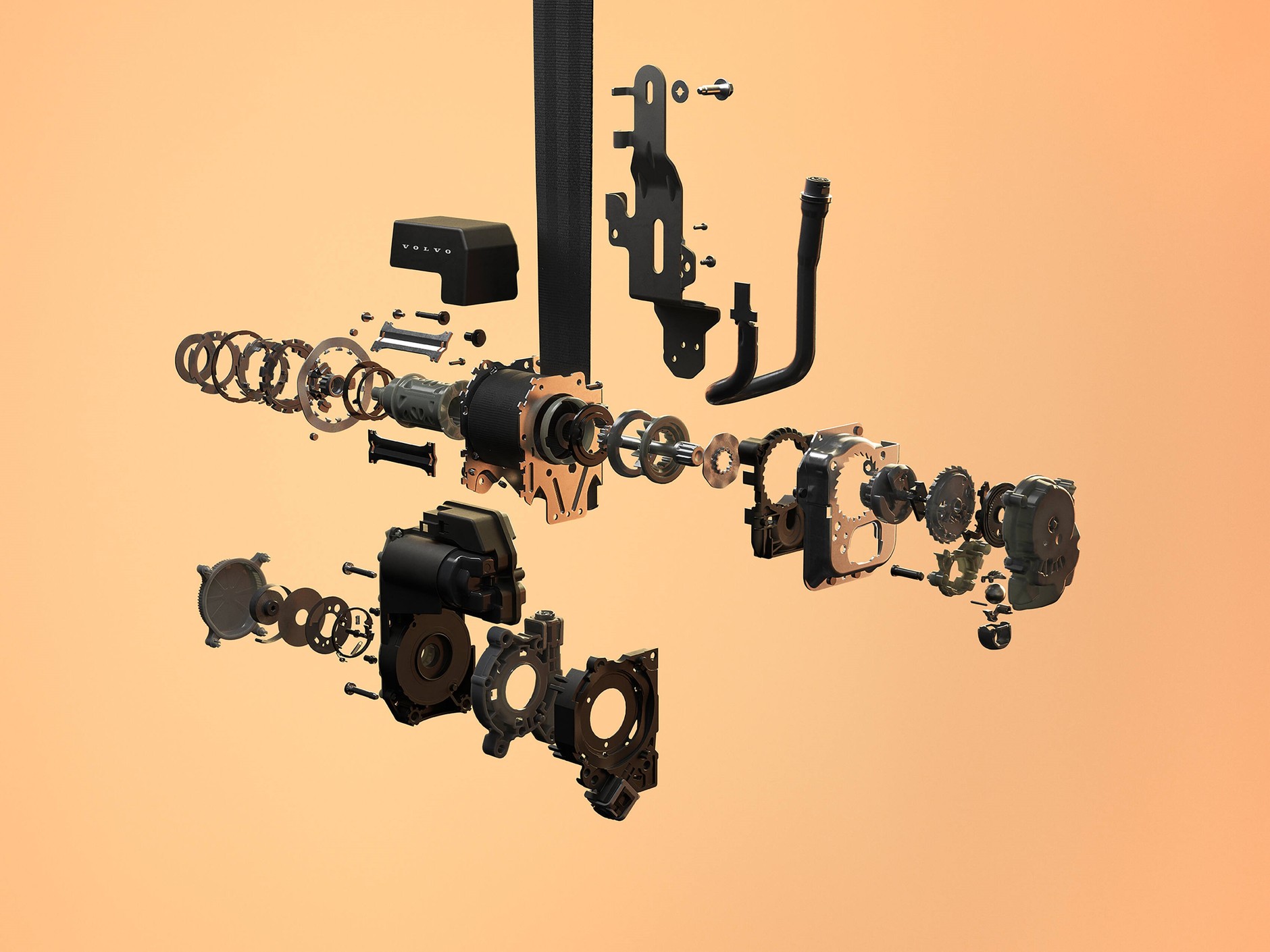 Adaptacyjne pasy bezpieczeństwa Volvo