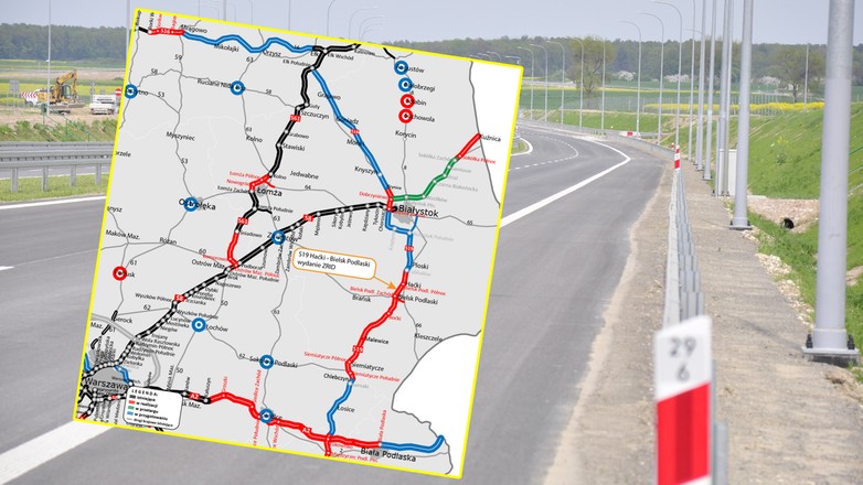 Droga S19 Via Carpatia Haćki — Bielsk Podlaski