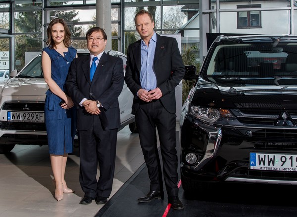 Maciej Stuhr i Anna Cieślak ambasadorami Mitsubishi