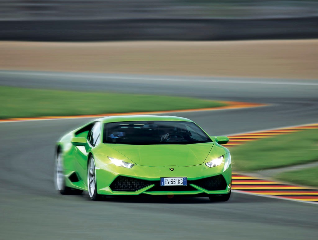 Lamborghini Huracan - Adrenalina i prędkość są zielone