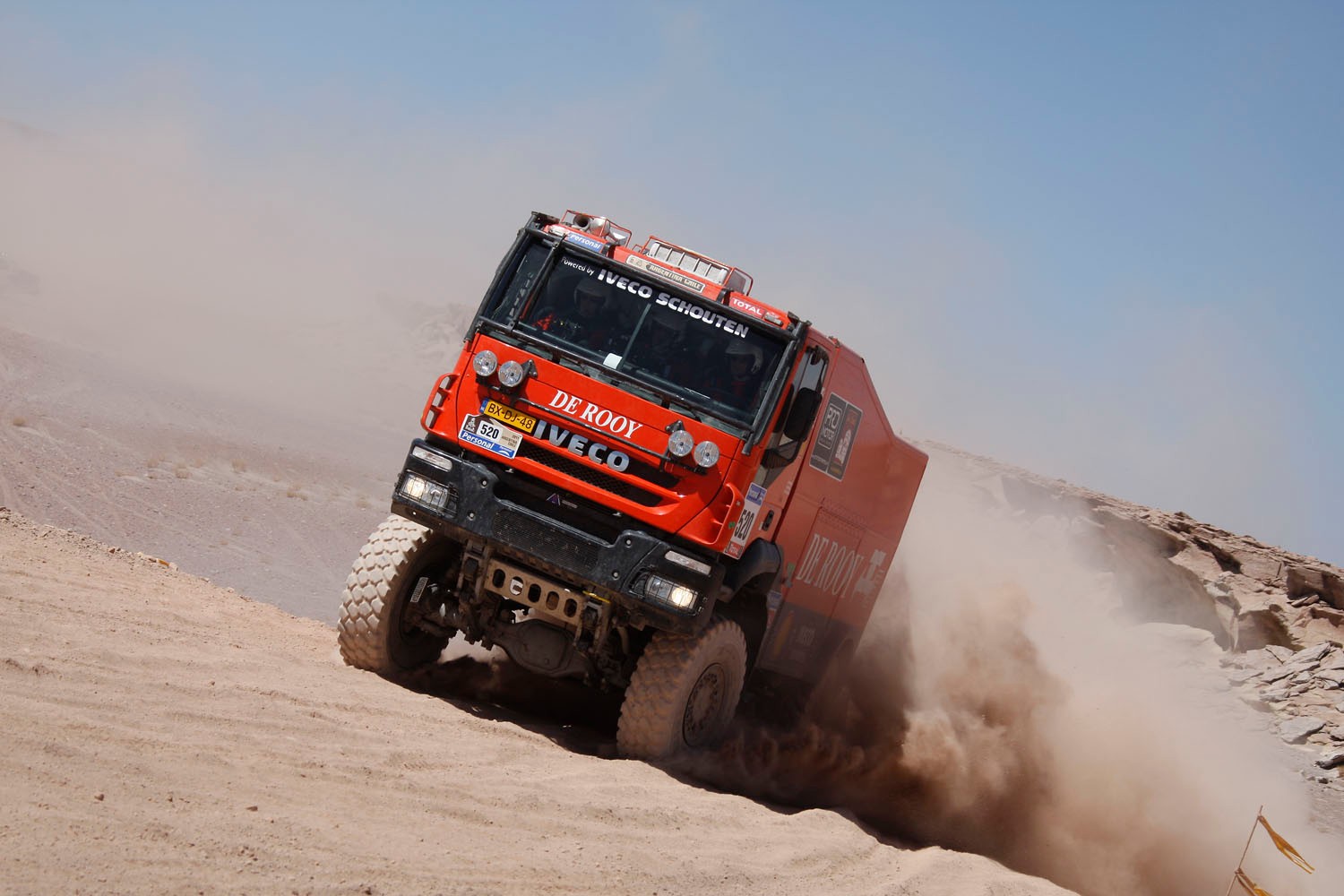 Rajd Dakar 2011: Hołowczyc utrzymał pozycję, Czachor awansuje (4.etap, wyniki, fot. Willy Weyens)