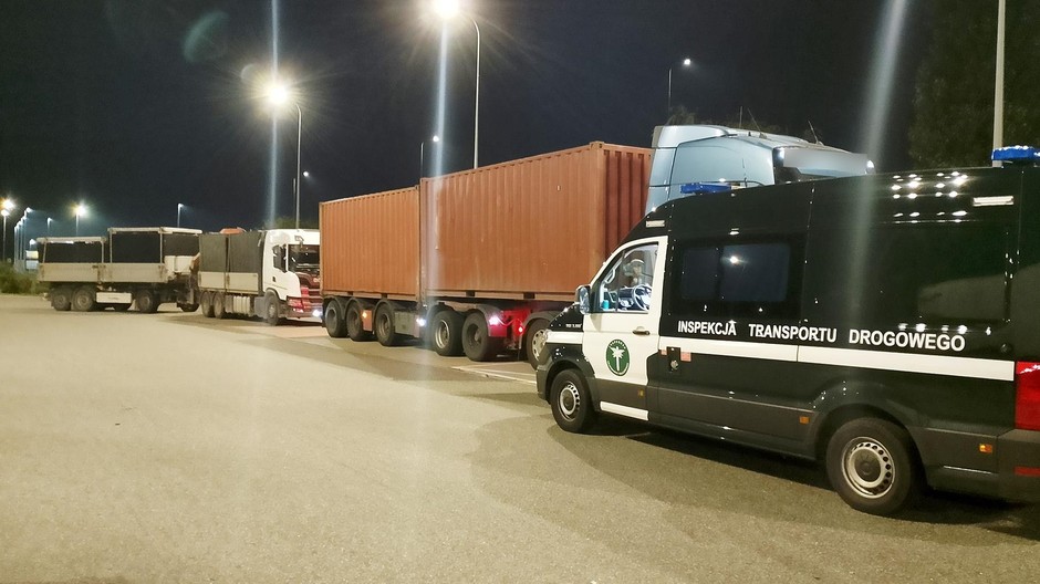 Nocna kontrola ITD (województwo kujawsko-pomorskie; lipiec 2024 r.)