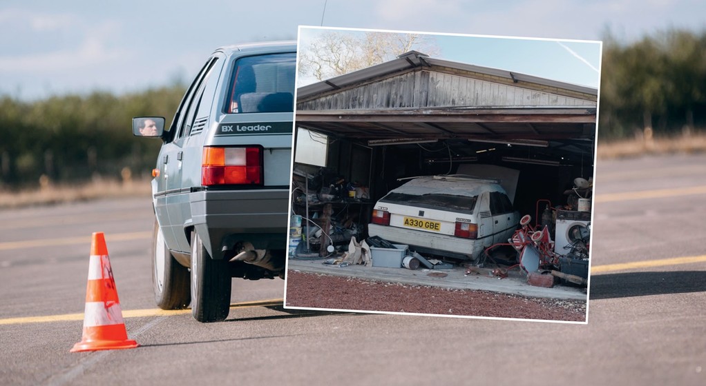 Citroën BX stał przez prawie cztery dekady w garażu