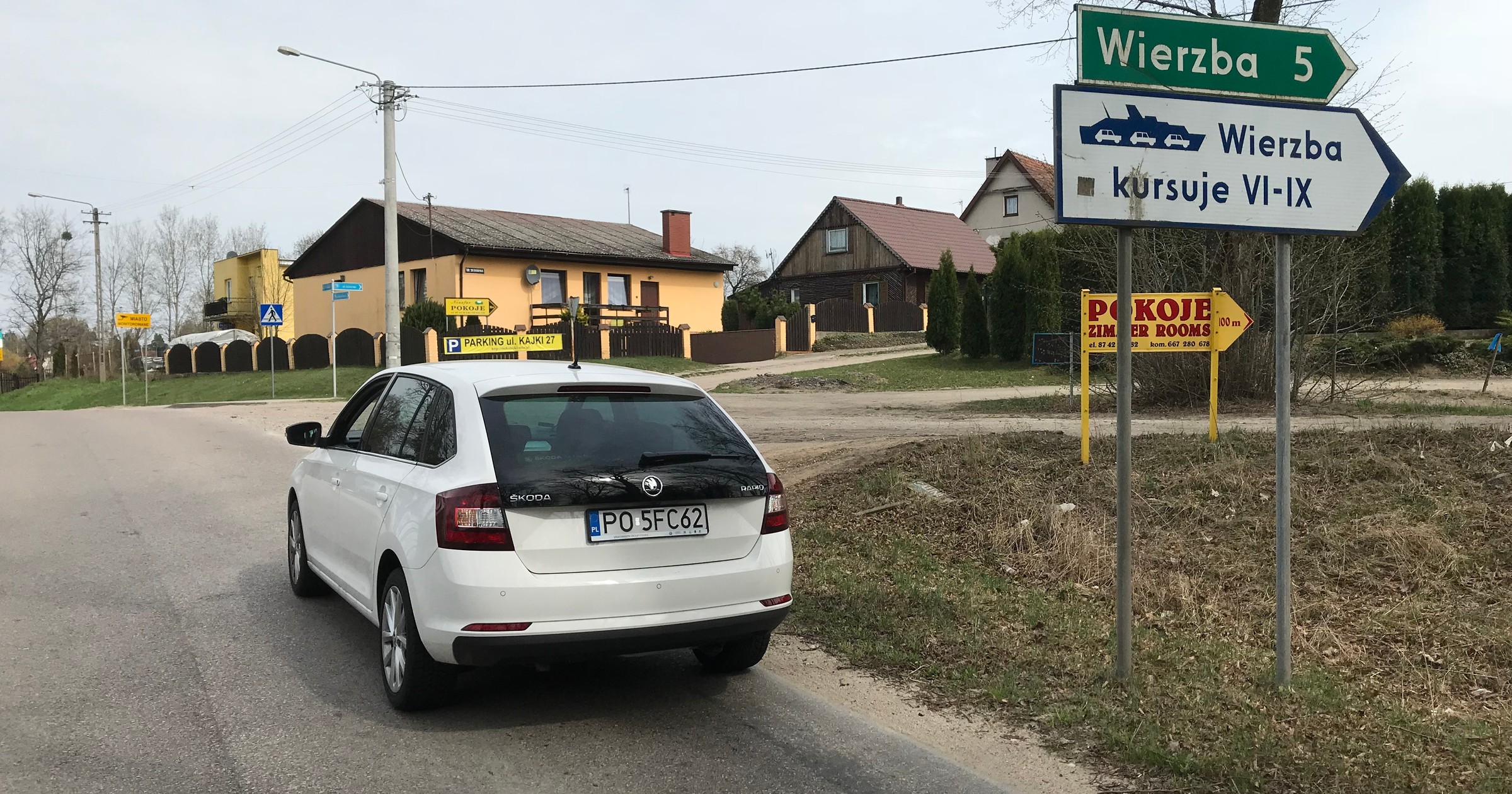 Wyjazd na działkę nie musi skończyć się mandatem