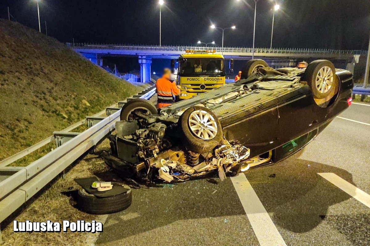 Pijany kierowca niemal doprowadził do katastrofy na drodze S3