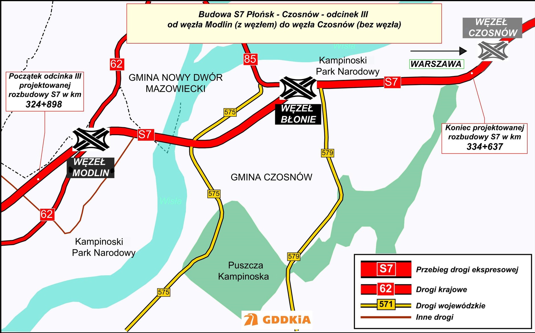 S7 Modlin - Czosnów odc. III