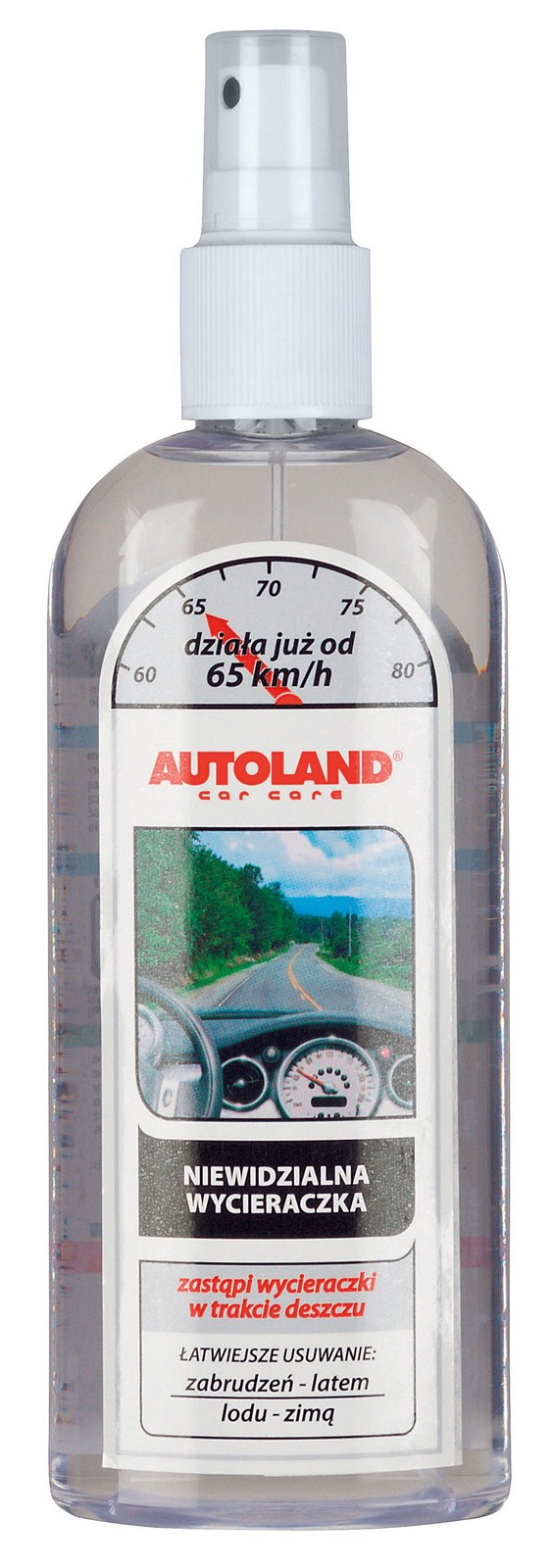 Niewiedzialna wycieraczka szyby samochodowej