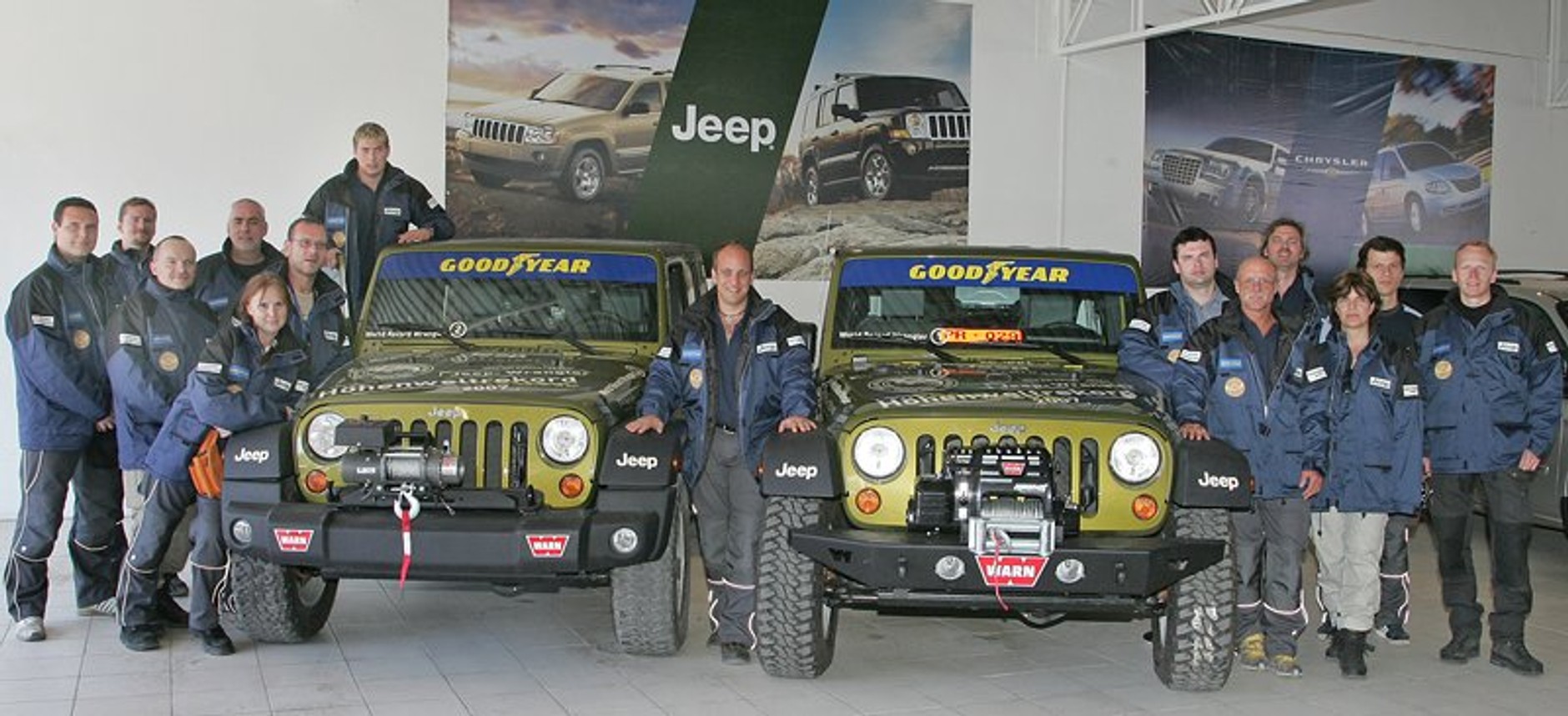 Jeepem Wrangler Unlimited Rubicon na wysokość 6646 m n. p. m.
