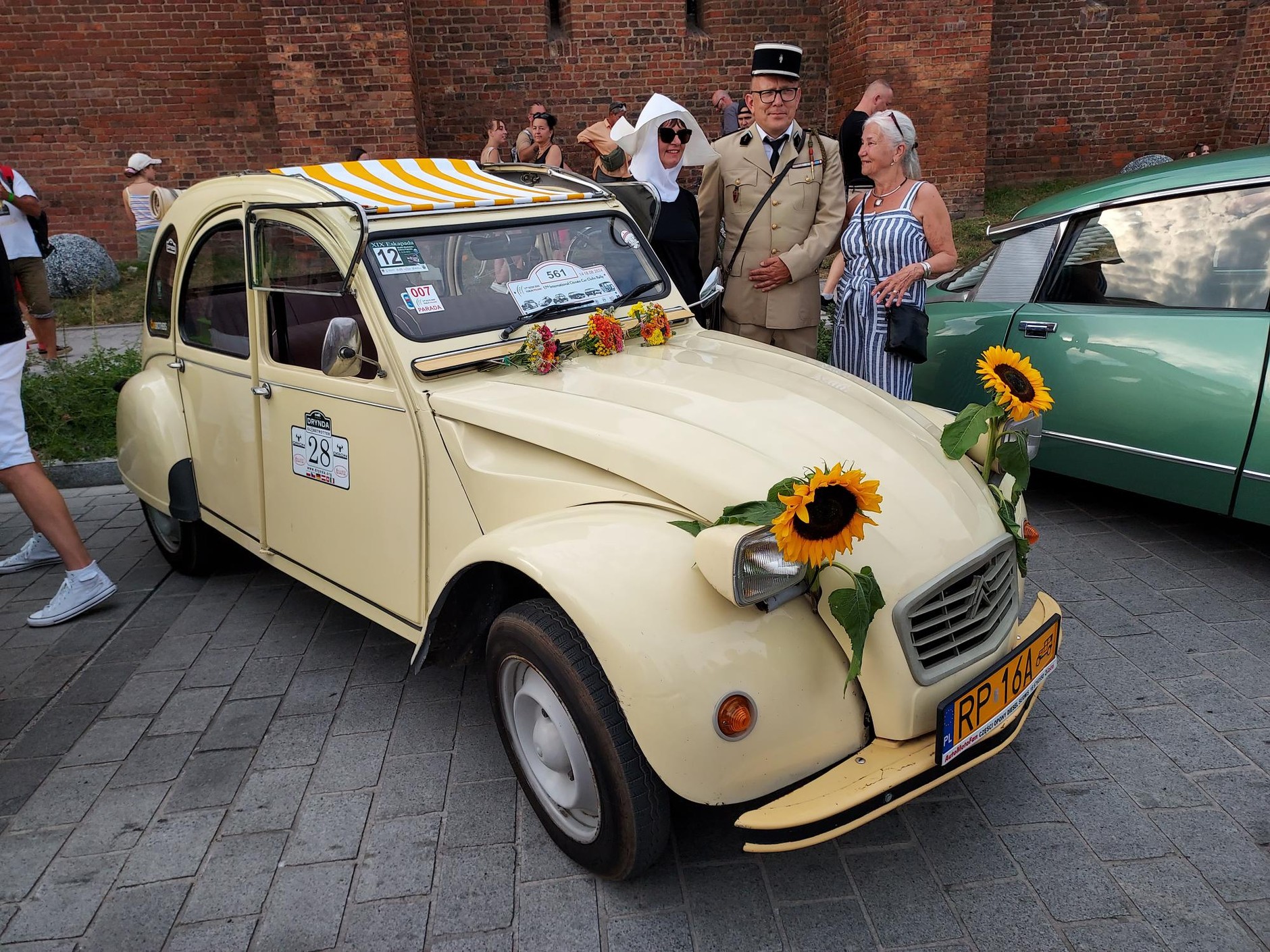 Zlot Citroenów w Toruniu