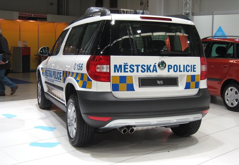 Škoda przedstawiła model Yeti dla policji