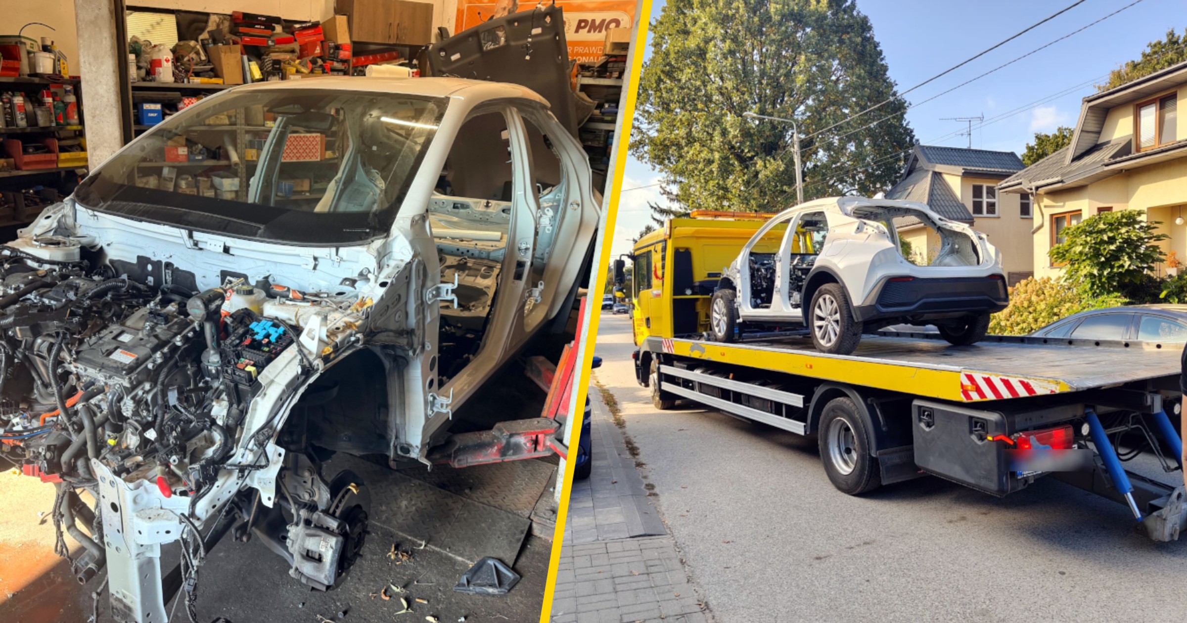 Policjanci z Wołomina zlikwidowali dziuplę samochodową