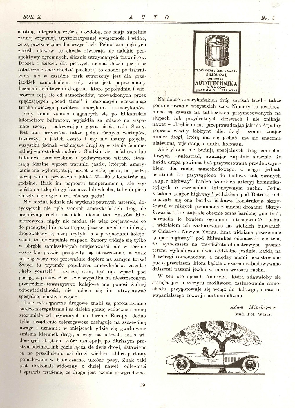 Wrażenia z Ameryki A.D. 1930