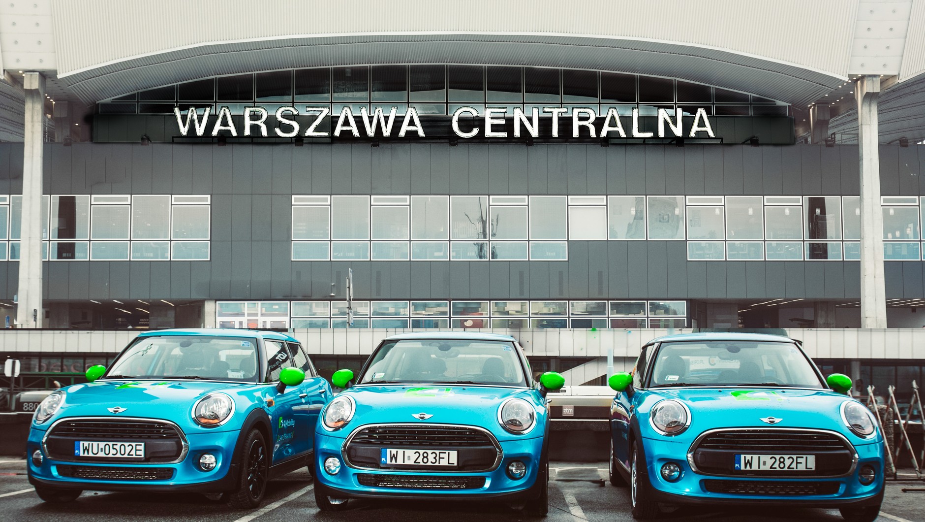 Samochód wypożyczany w ramach programu 4Mobility