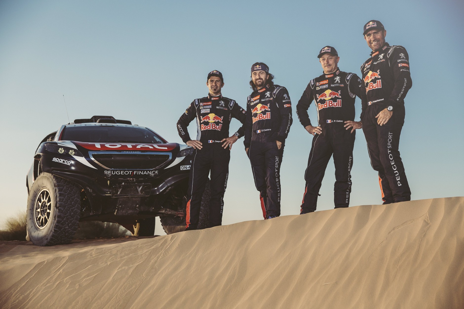Peugeot 2008 DKR  na trasie Rajdu Jedwabnego Szlaku