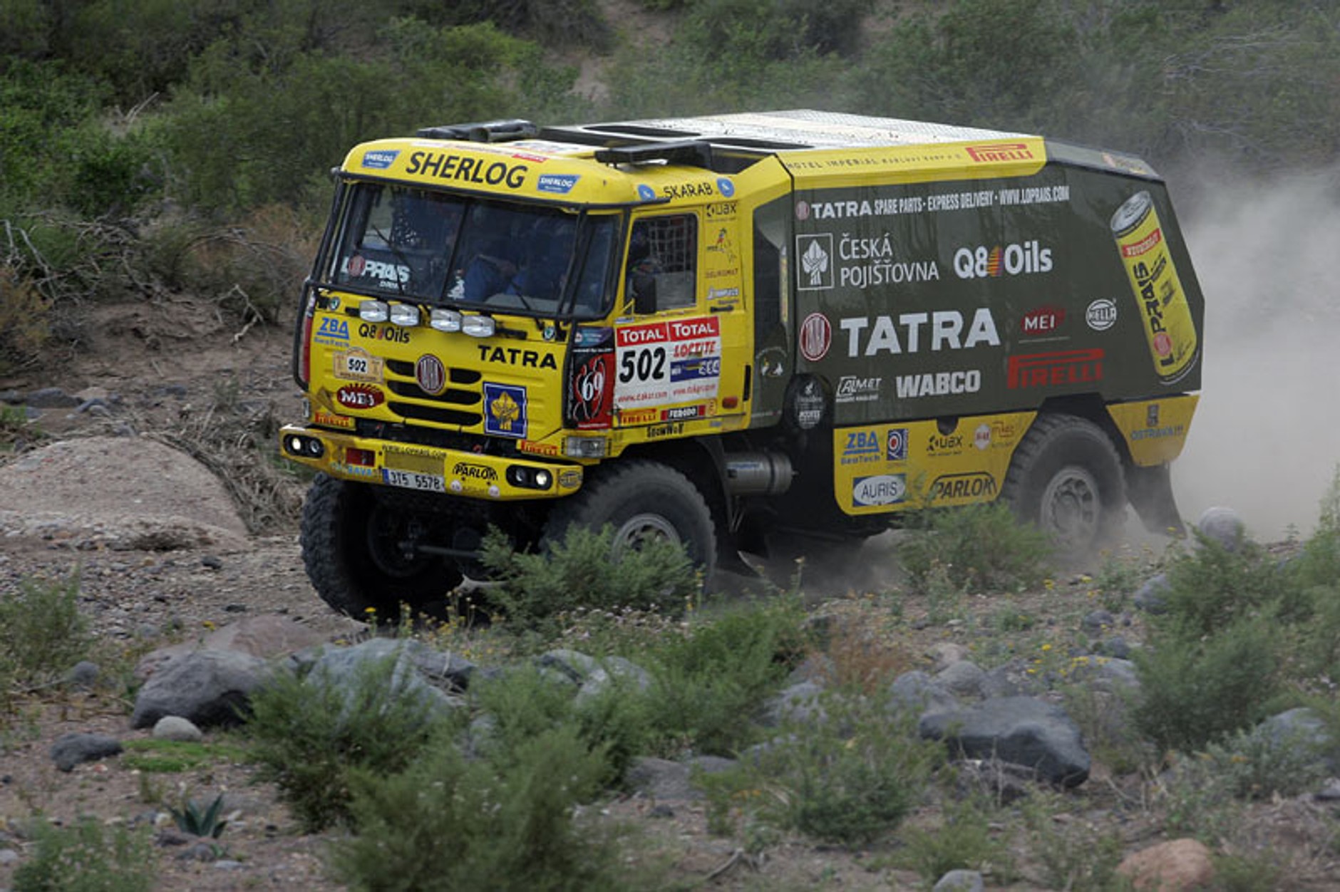 Rajd Dakar 2009: Czachor i Przygoński na mecie. Kłopoty organizatorów (6. etap, wyniki)