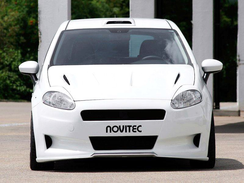 Novitec Fiat Grande Punto X-One – biała bestia