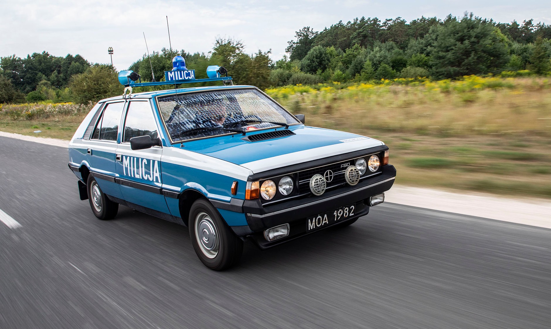 Polonez 1500 radiowóz - klasyk, który tworzył historię