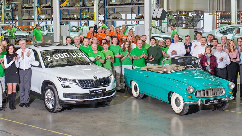 2 mln Skoda z Kvasin