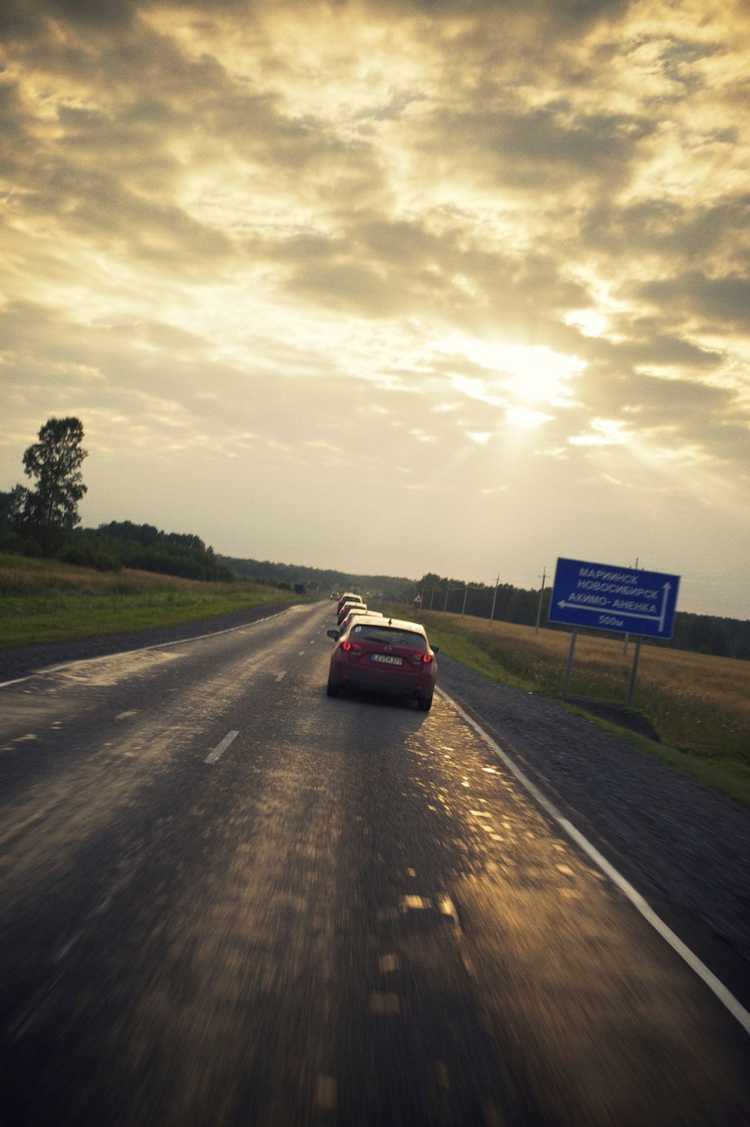 Nowa Mazda 3 na Syberii