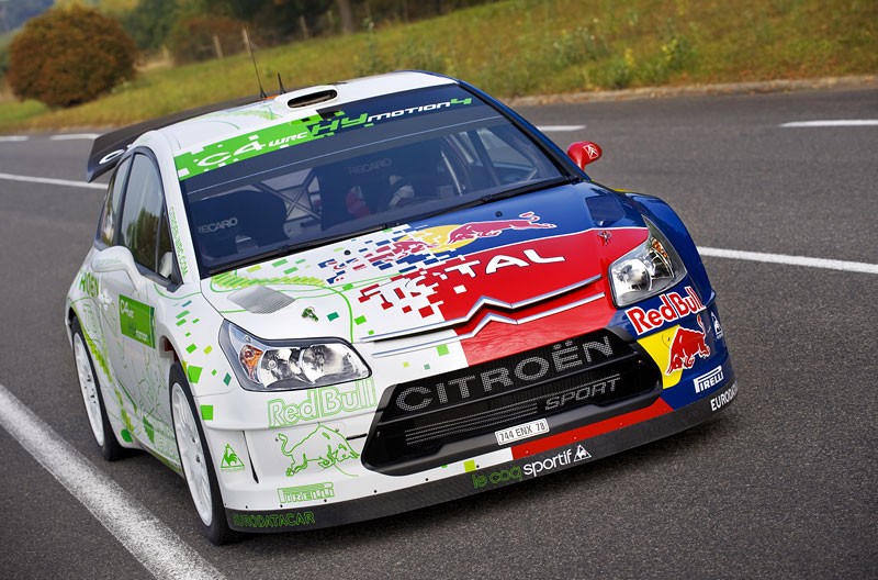 Paryż 2008: Citroën C4 WRC HYmotion4 – hybridnowy sportowiec