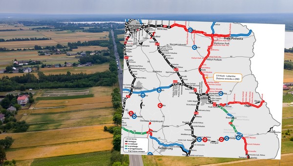 Droga S19 Via Carpatia wydłuży się o kolejne kilometry. Wykonawca złożył już odpowiedni wniosek [MAPA]