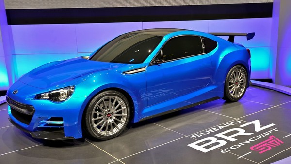 Subaru BRZ Concept STI w pełnej okazałości