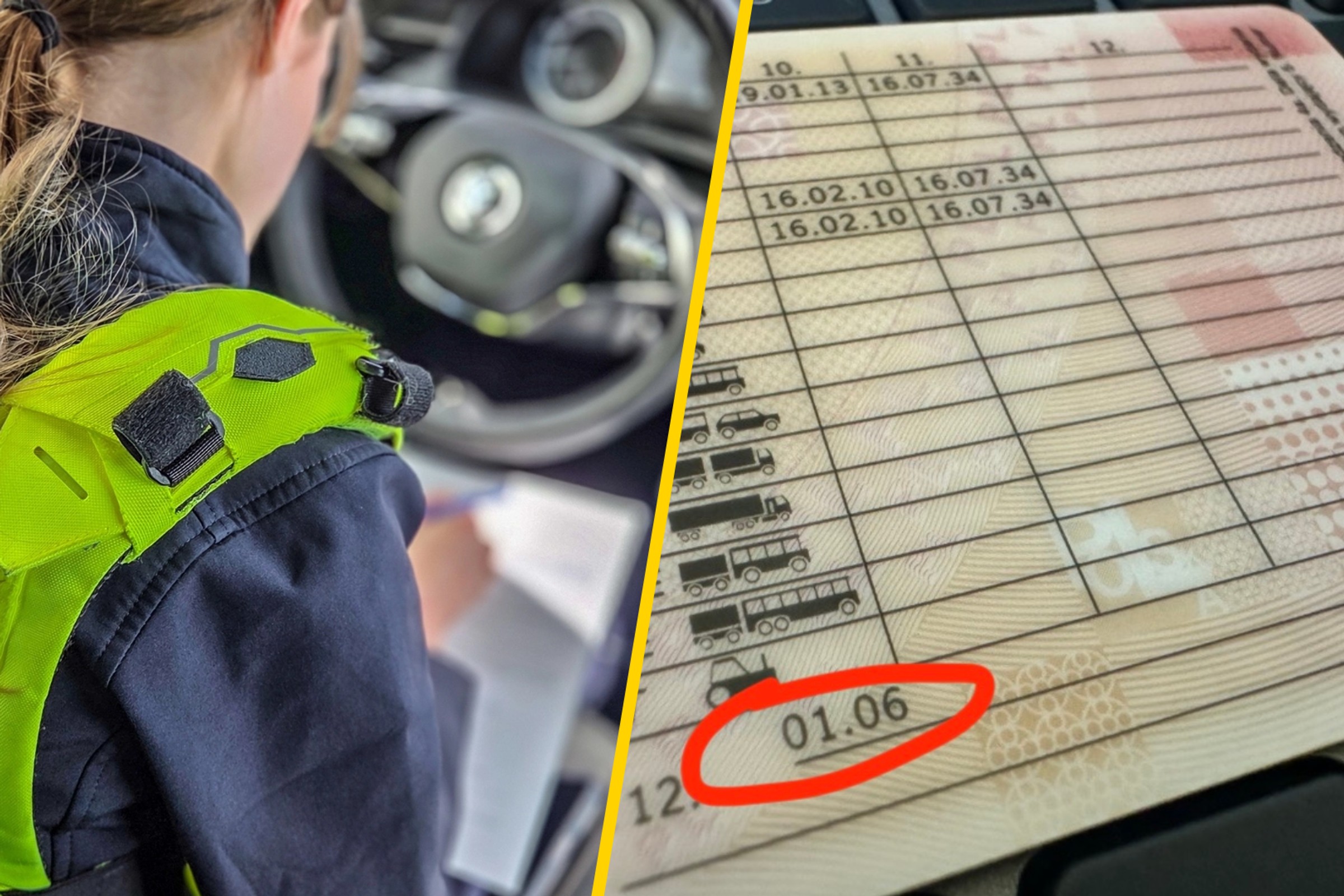 Nie mam przy sobie prawa jazdy. Czy dostanę mandat 1500 zł? To tak nie działa