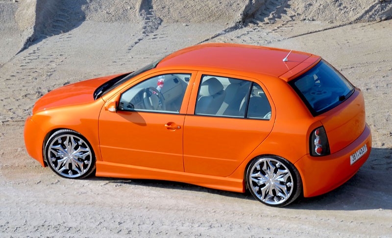 Garaż tunera: Škoda Fabia 1.4 16V – lisek pustynny