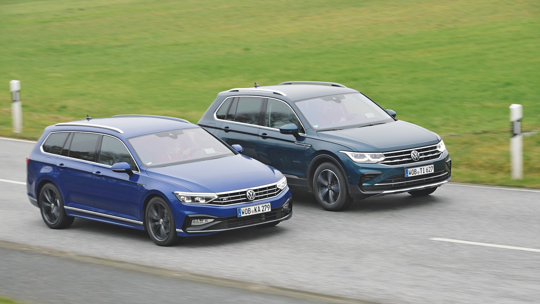Volkswagen Passat Variant kontra Volkswagen Tiguan