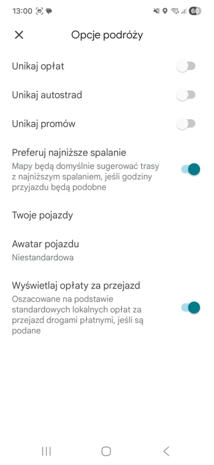 Google Maps - jak dostosować trasę?