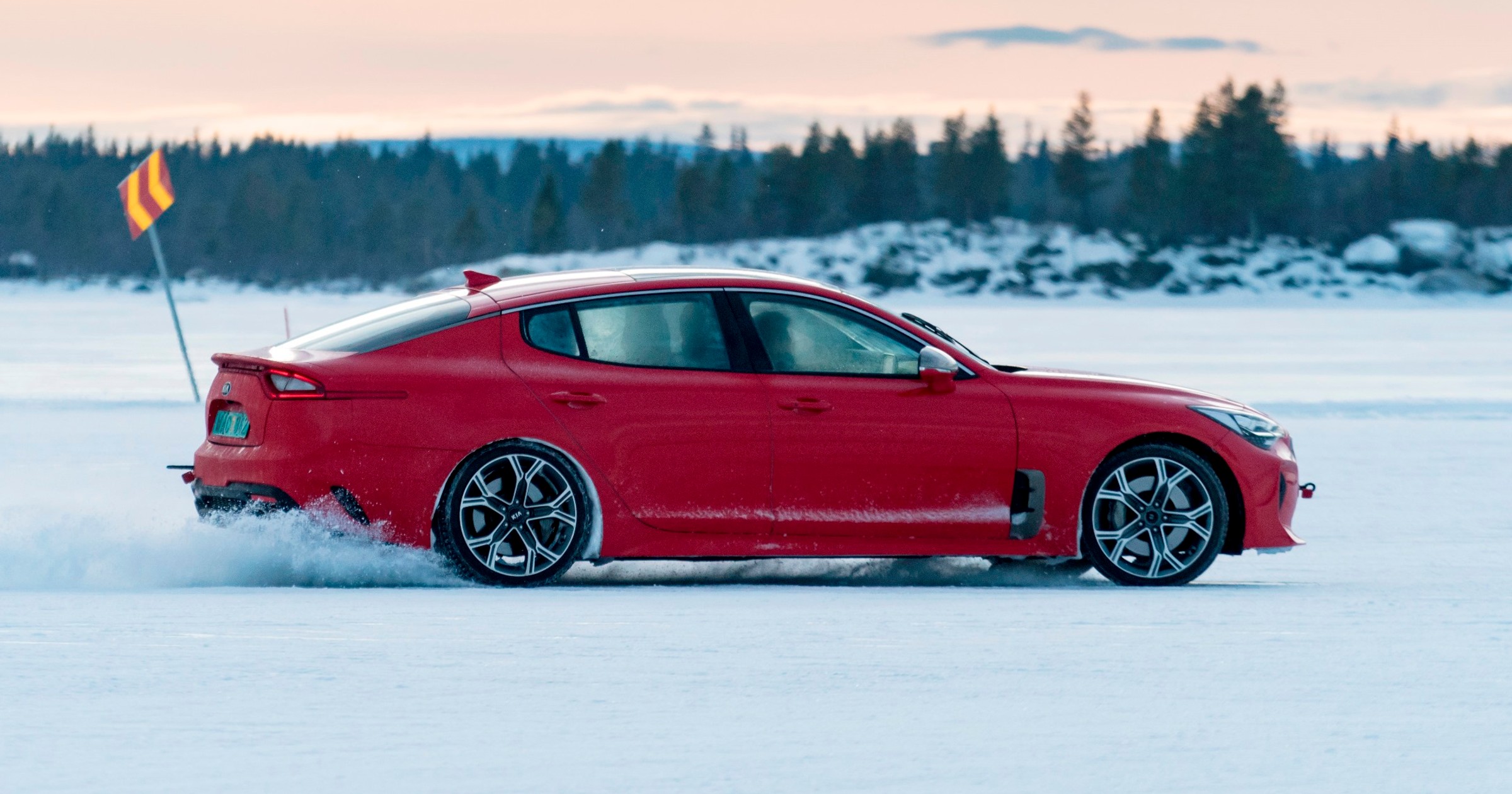Kia Stinger – testy w Laponii