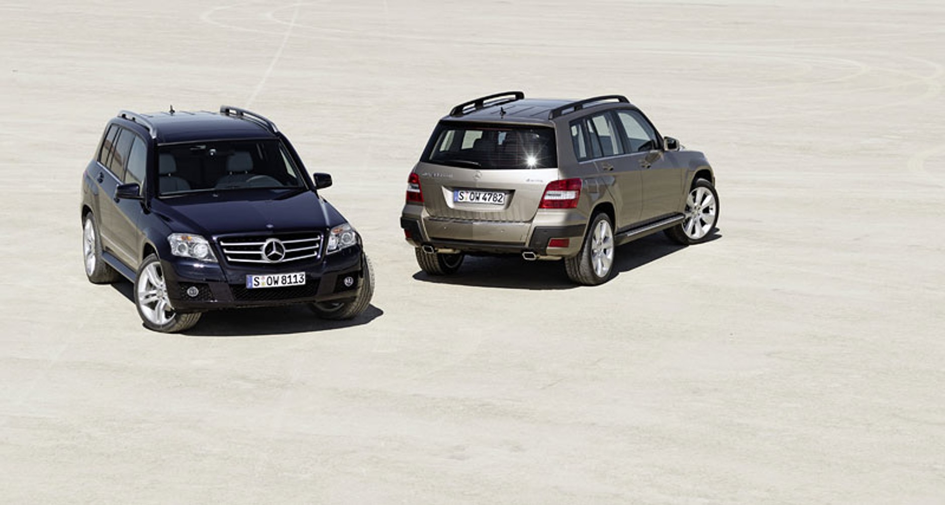 Mercedes-Benz GLK: przetestowany w Namibii (fotogaleria + informacje)