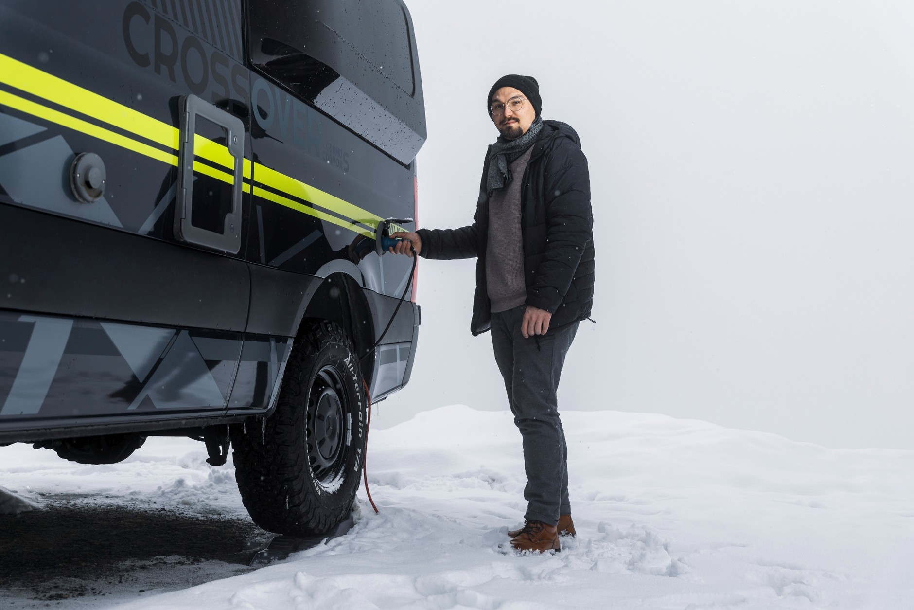 Zimowy test kampervana Hymer Grand Canyon S CrossOver