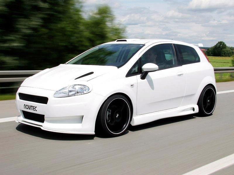Novitec Fiat Grande Punto X-One – biała bestia