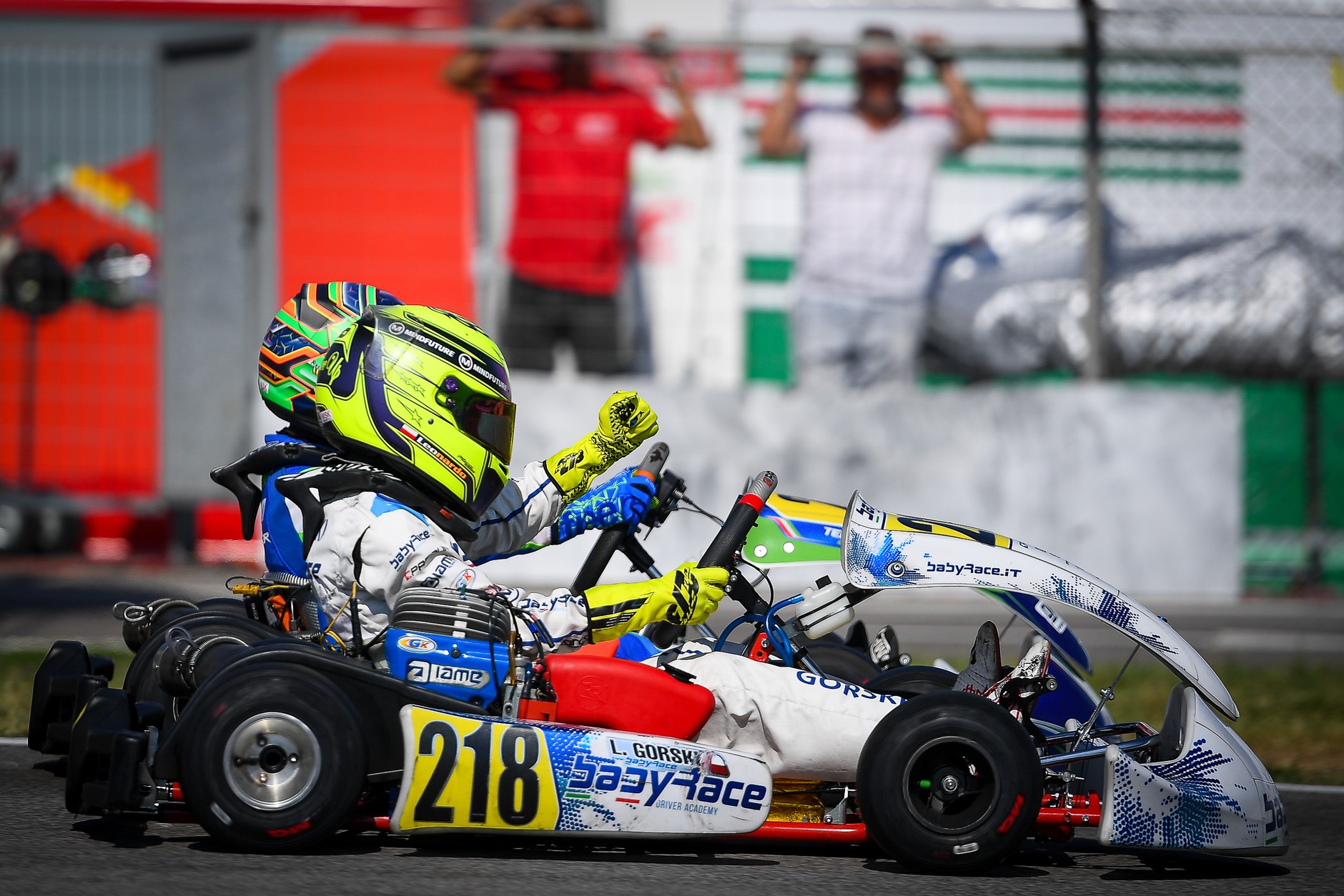 Leo Górski, najlepszy polski kierowca kartingowy