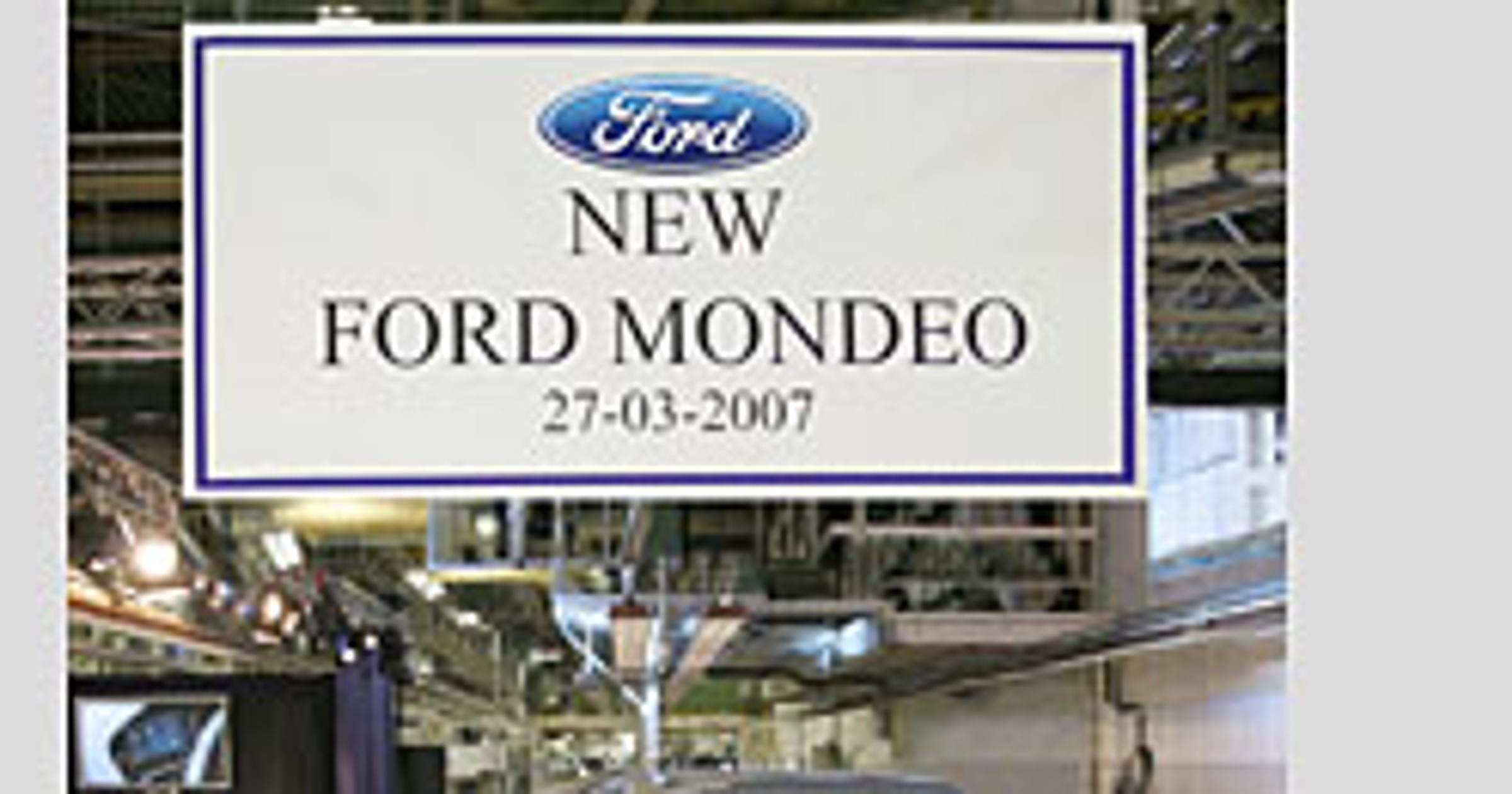 Produkcja Forda Mondeo rozpoczęta