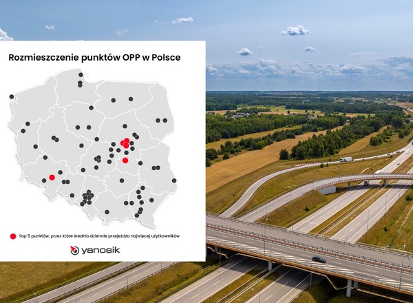 Mamy nową mapę odcinkowych pomiarów prędkości. Doszły czerwone punkty