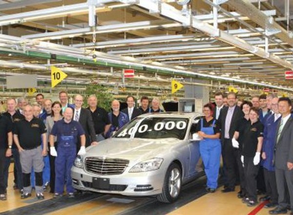 400 000 Mercedesów Klasy S z Sindelfingen
