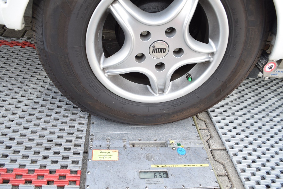 Kontrola wagi kamperów i zestawów z przyczepą kempingową