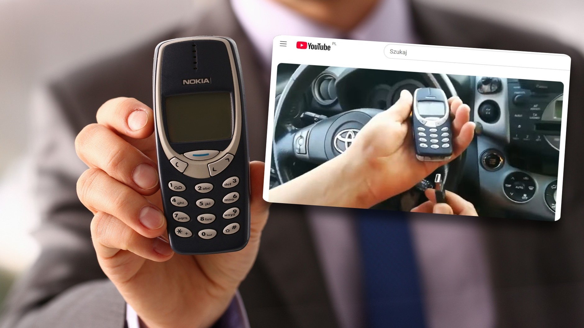 Złodzieje kradną samochody metodą "na Nokię 3310"