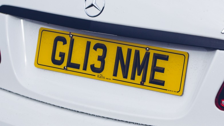Brytyjskie tablice rejestracyjne