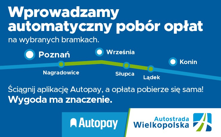 Videotolling na koncesyjnym odcinku autostrady A2