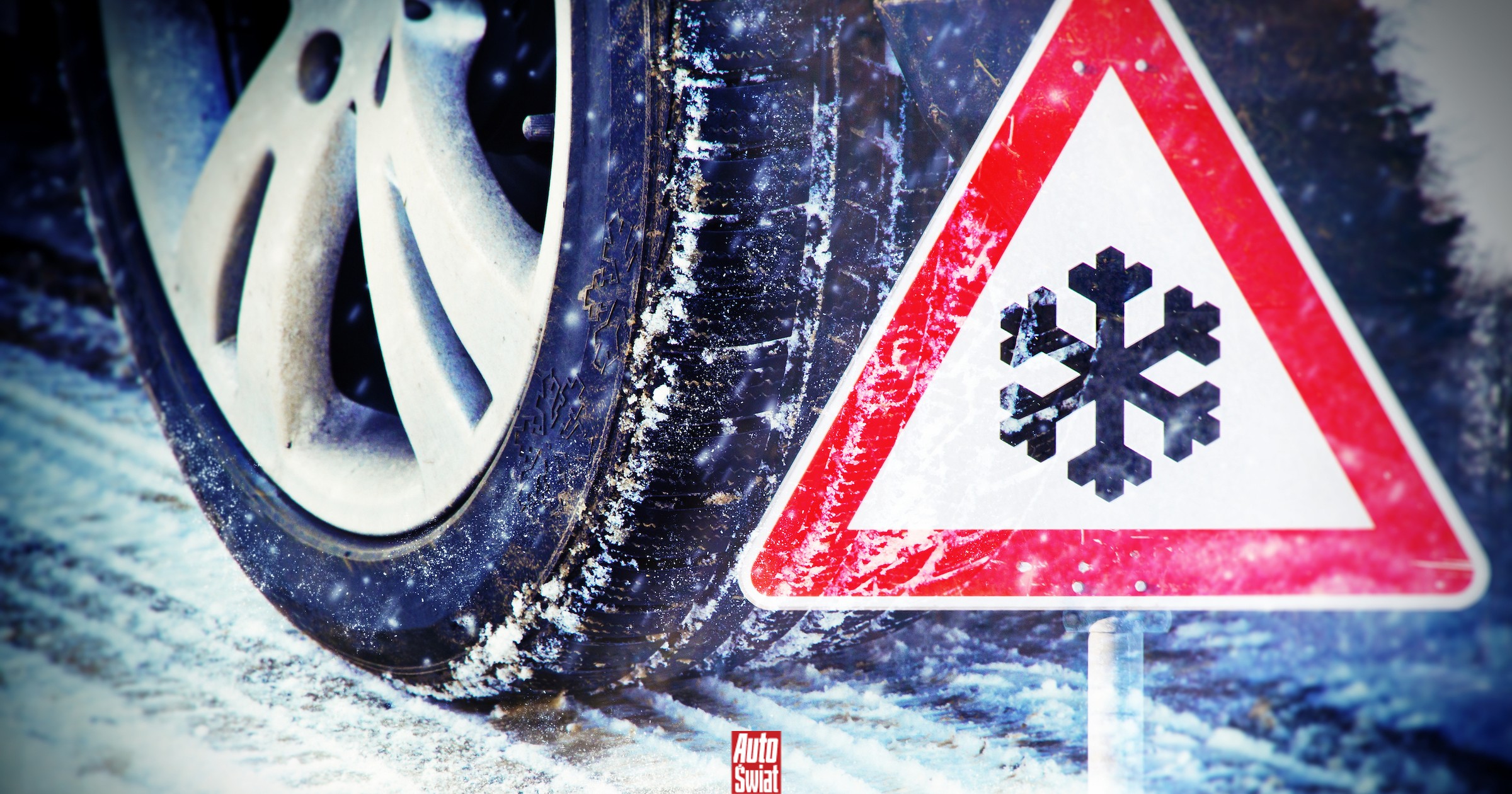 Jedziesz na narty? Sprawdź opony. W wielu krajach zimówki sa obowiązkowe, a mandaty srogie