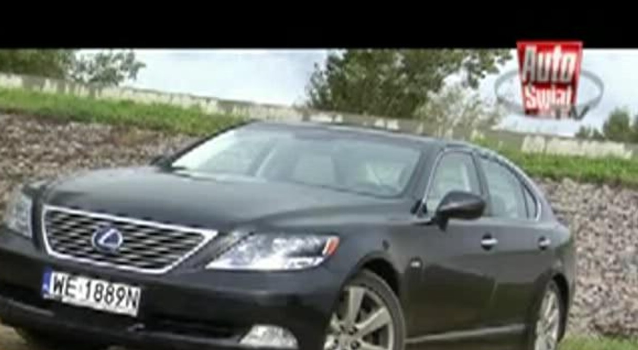 Lexus LS 600h - testujemy hybrydową limuzynę
